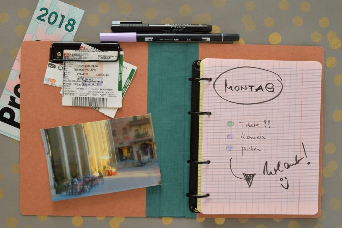 Ringordner, A5 Ordner, Ringbuch, Ringbuchordner, DIN A5, Ordner, Ringbücher zum Nachfüllen, Teschner-Werkraum Berlin ReiseJournal, Bullet Journal, Planer