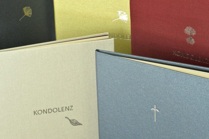 Kondolenzbücher, Motivübersicht, Teschner Werkraum Berlin, Baruther Akzidenzen, Ulrich Teschner
