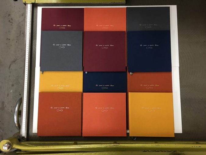 farbige Kondolenzbücher, Teschner-Werkraum Berlin