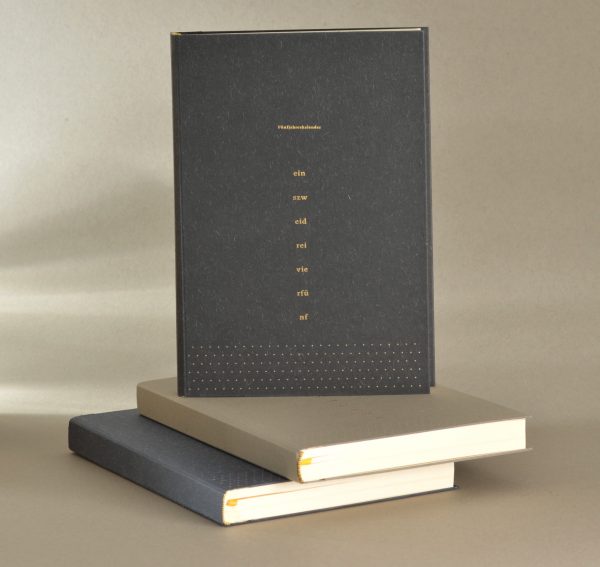 Fünfjahreskalender, Tagebuch, nachhaltig hergestellt, Diary, minimalistisches Design, Hersteller Teschner-Werkraum Berlin